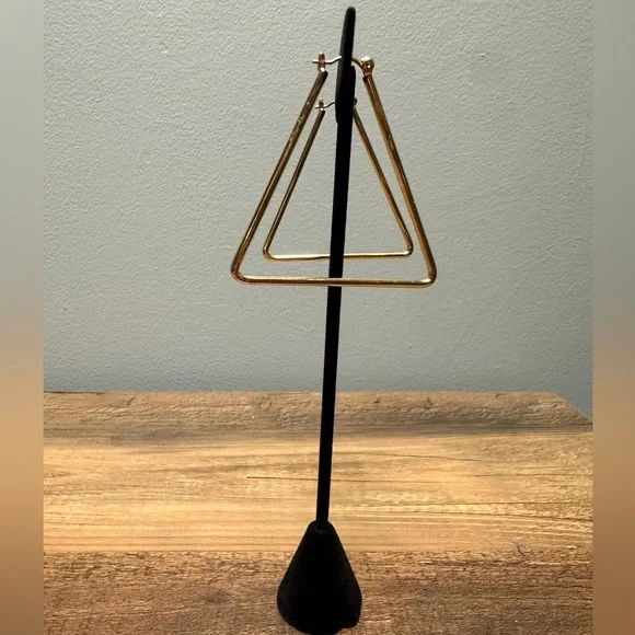 Uncommon James gold Chemistry earrings - Picture 5 of 5